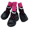 Black Water Proofing Dog Boots Pet Shoes Dogs Snow Booties