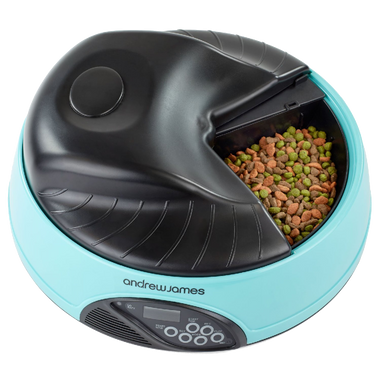 Andrew James 4 Day Meal Automatic Pet Feeder Bowl