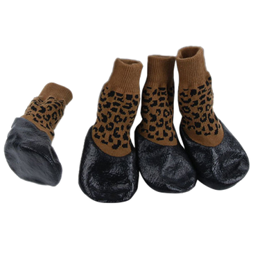 Black Water Proofing Dog Boots Pet Shoes Dogs Snow Booties