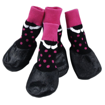 Black Water Proofing Dog Boots Pet Shoes Dogs Snow Booties