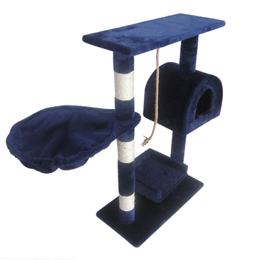 Leopet Kbm001 2grau Cat Tree Scratching Post Kitten Climbing Excercise