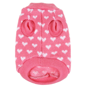Silvercell Pets Puppy Dogs Clothes Jacket Little Heart Knit Sweater Coat